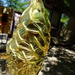 兼六園で金箔ソフトクリームを堪能!