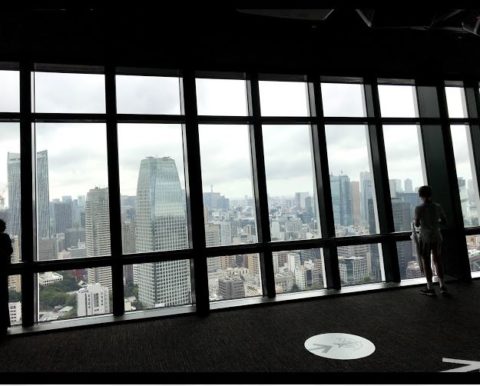 東京タワーメインデッキからの眺望